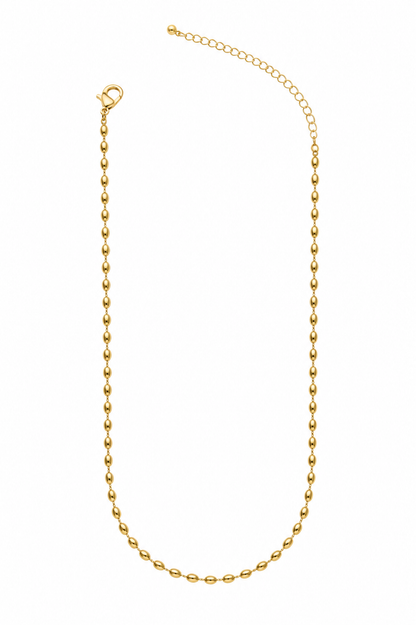 Choker Esfera Oval Lisa MontClair Ouro 18k