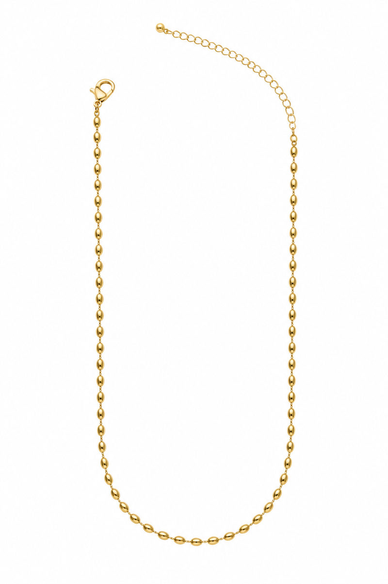 Choker Esfera Oval Lisa MontClair Ouro 18k