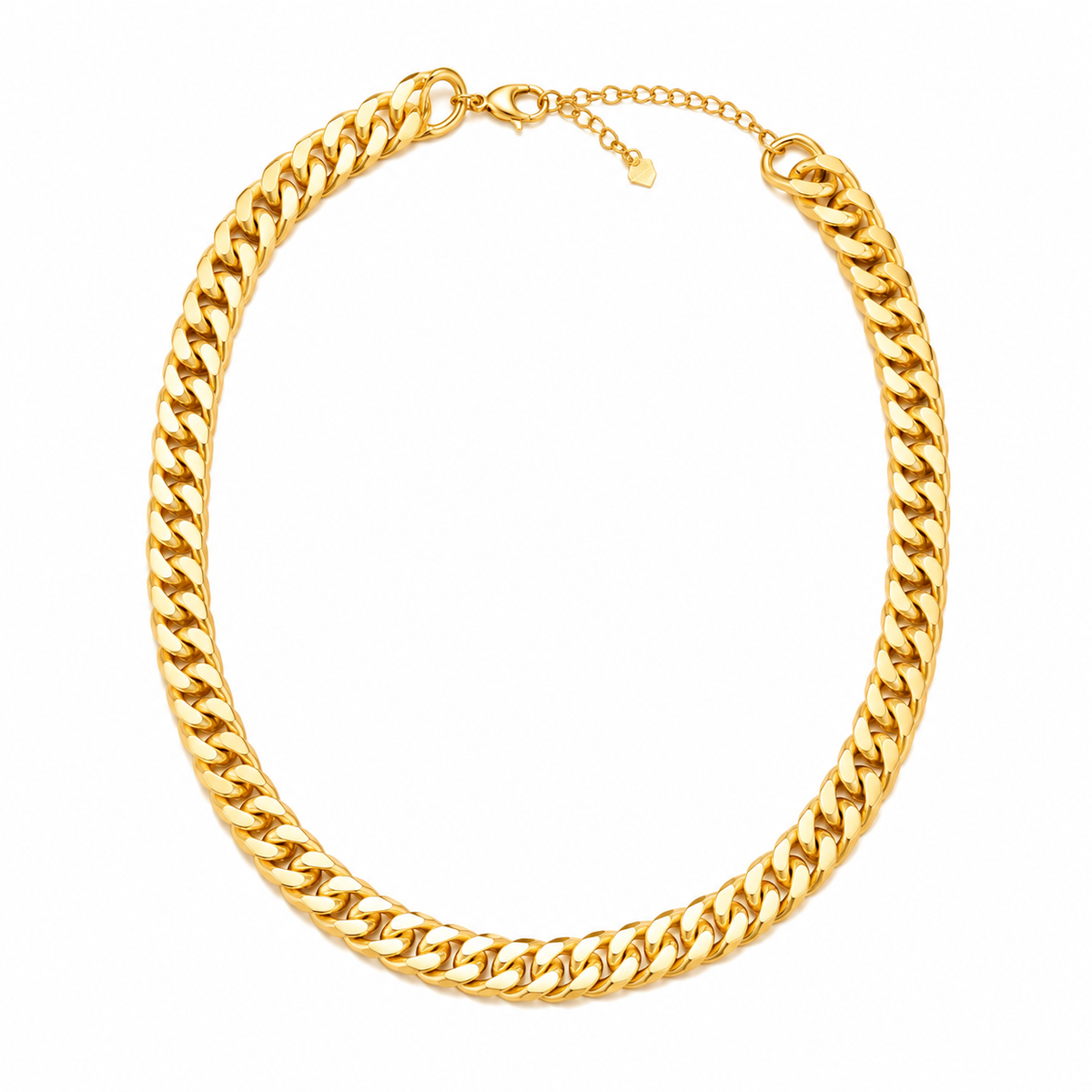 Choker Groumet Dupla Ouro 18k