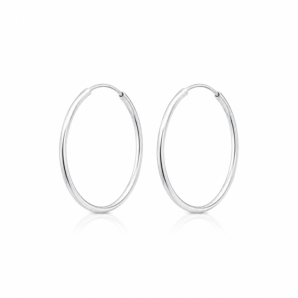 Brinco Argola de Fio GG Prata 925