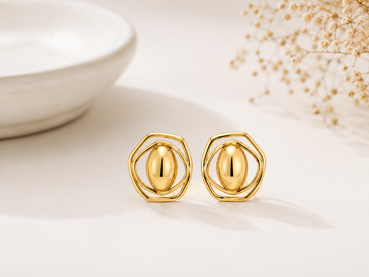Brinco Essenza Ouro 18k