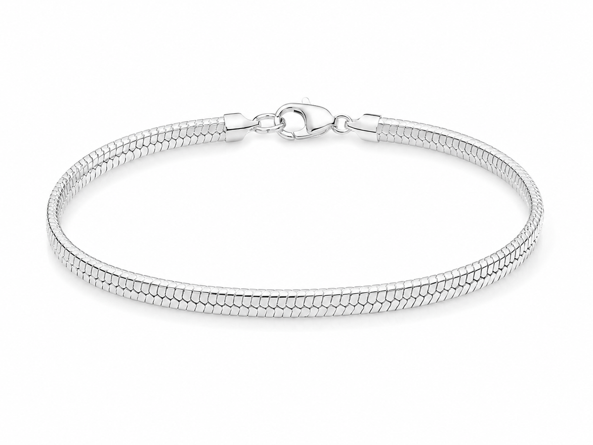 Pulseira Laminada Prata 925