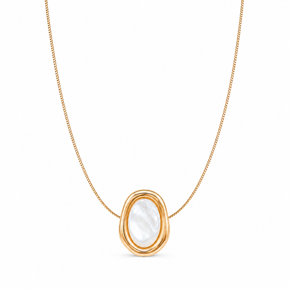 Colar Madre Pérola Ouro 18k