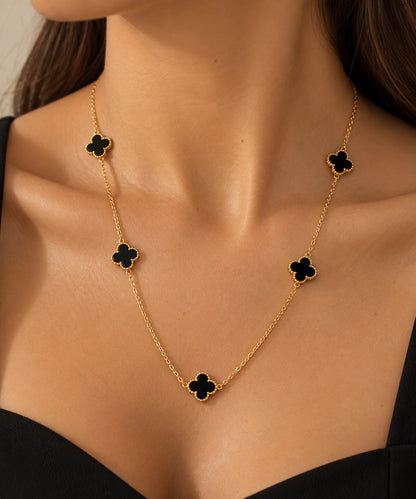 Scarlat SKU 14998 foto 3 | Colar Trevo  Ouro 18k