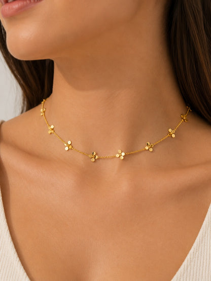 Choker Esferinhas Achatadas na Cartier MontClair Ouro 18k