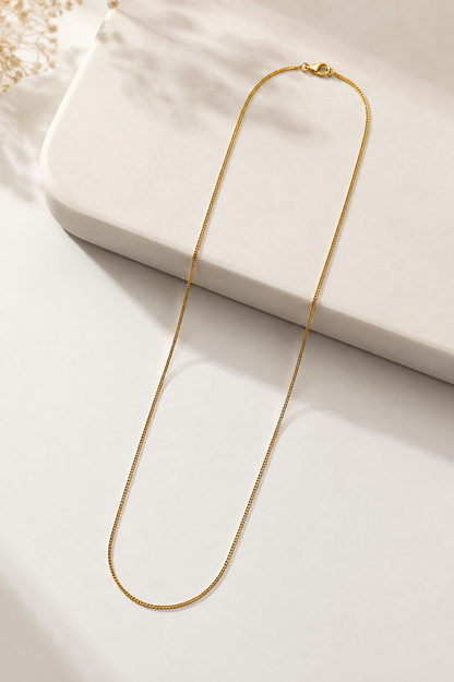 Corrente Veneziana Ouro 18k