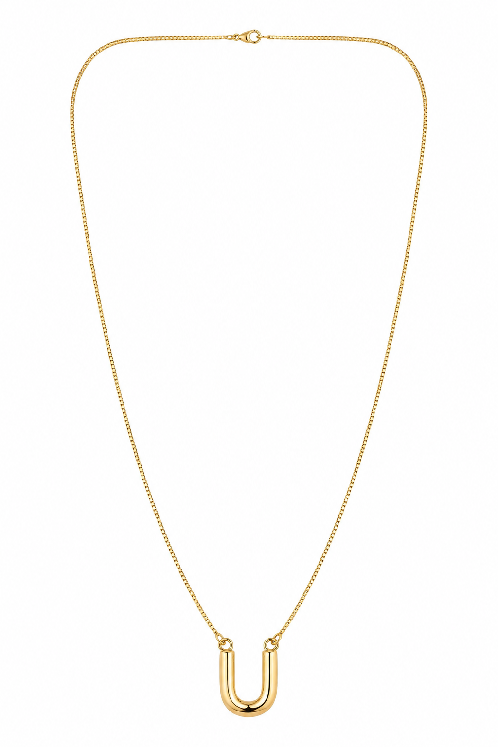 Colar "U" Ouro 18k