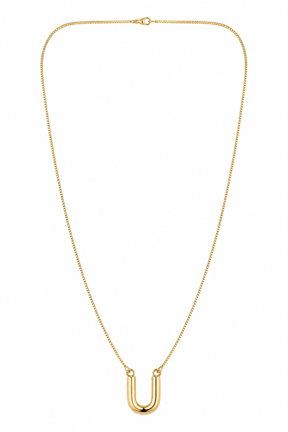 Colar "U" Ouro 18k