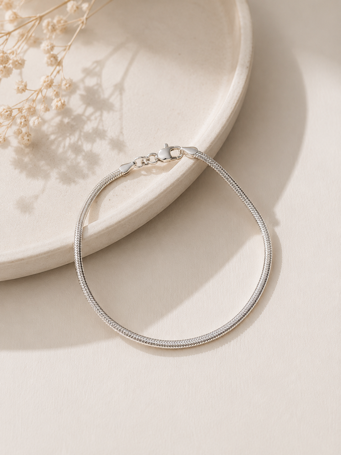 Pulseira Laminada Prata 925