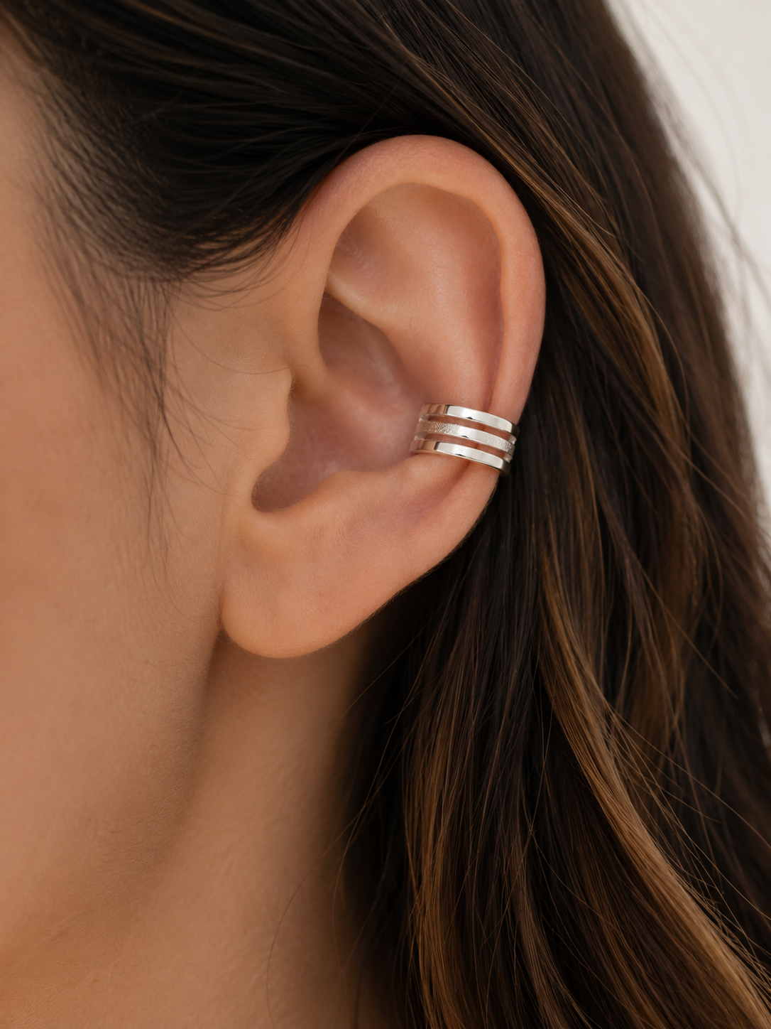 Piercing Fake Liso Prata 925