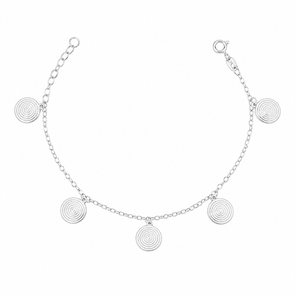 Pulseira Medalha Pai Nosso Prata 925