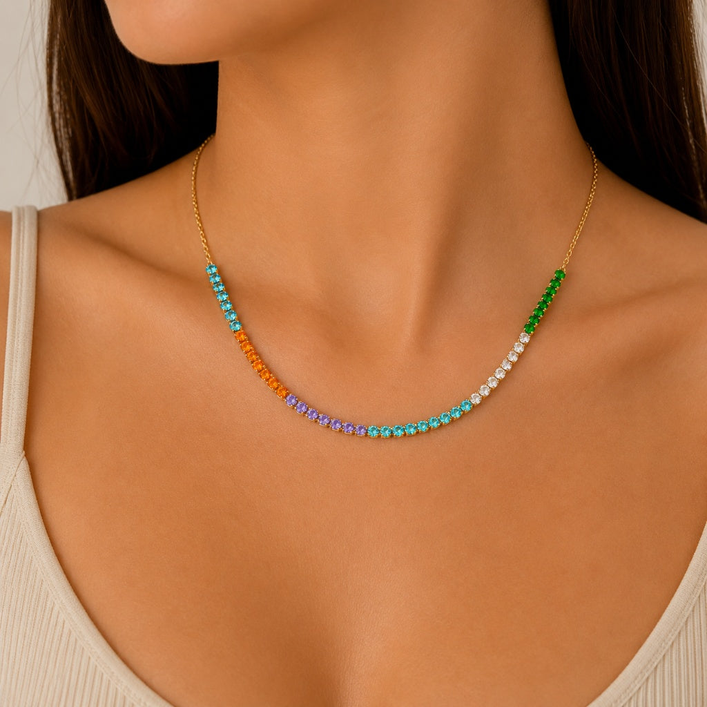 Choker Riviera Collor Ouro 18K