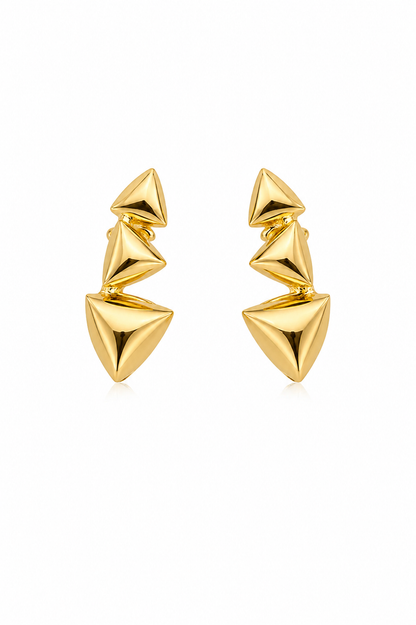 Brinco EarCuff Desregular Ouro 18k