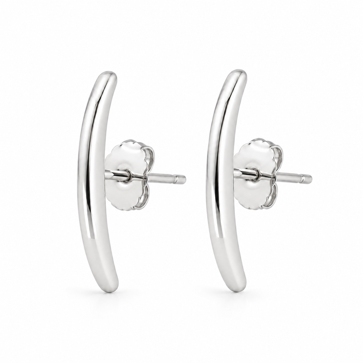 Brinco Ear Hook Fino Prata 925
