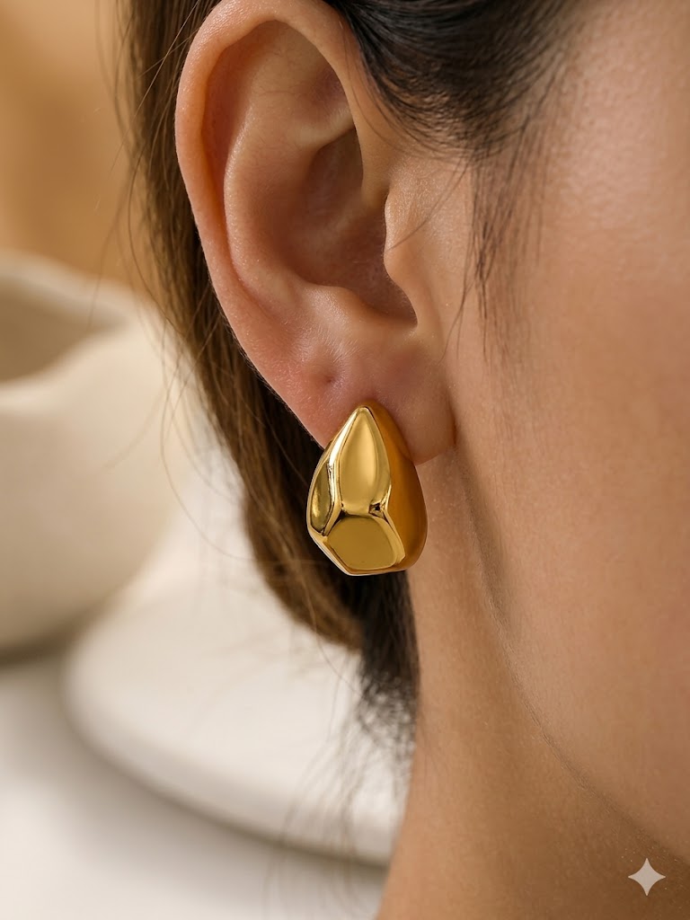 Brinco Duna Ouro 18k
