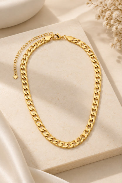Choker Groumet Bold Folheado em Ouro 18K