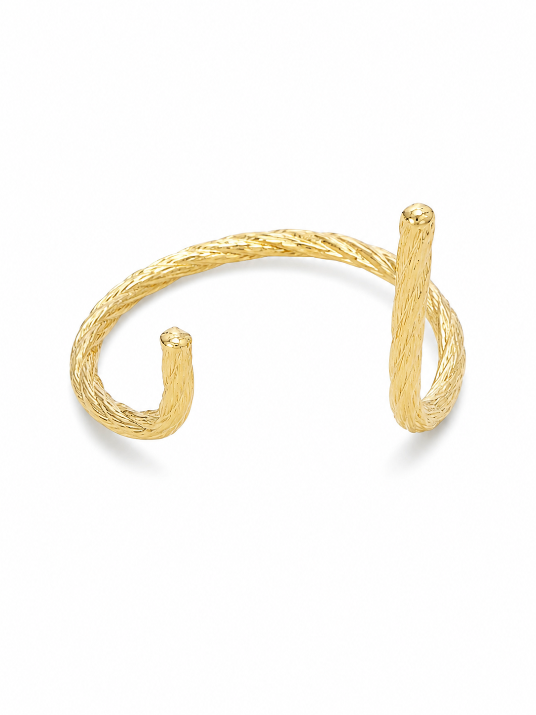 Bracelete Double Trabalhado Ouro 18k