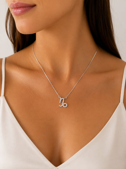Colar Signo Capricornio Prata 925