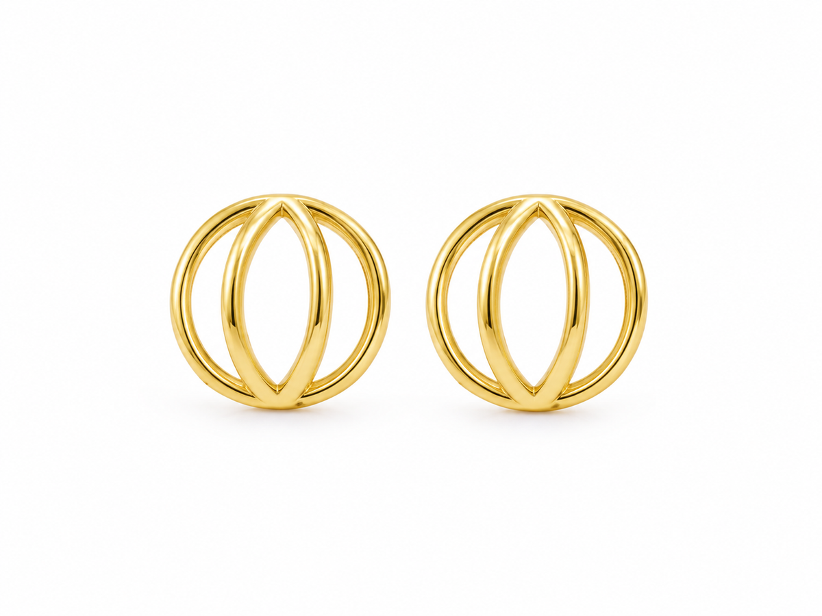 Brinco Órbita Ouro 18k