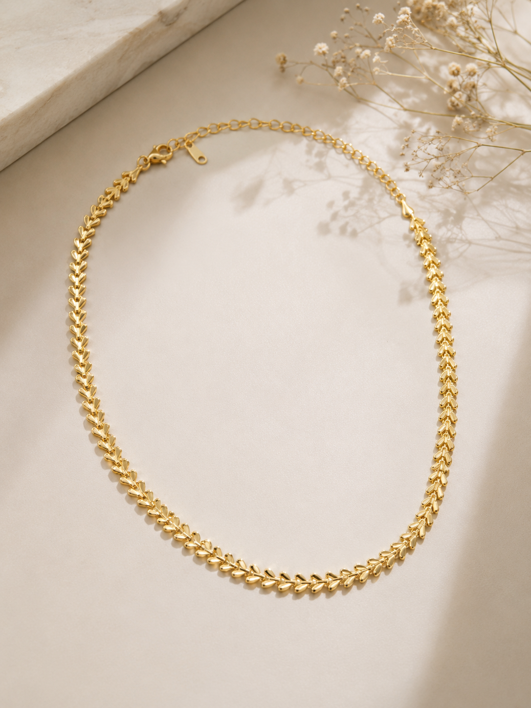 Choker Escama Lisa MontClair Ouro 18k