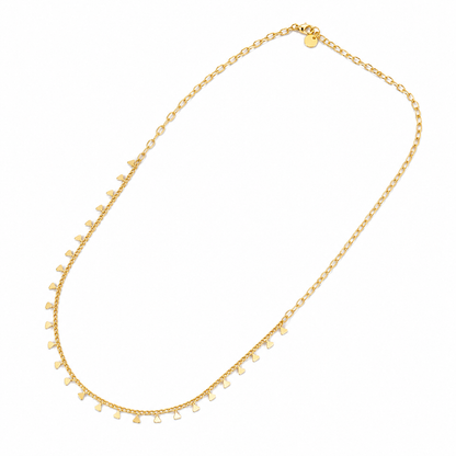 Choker Geométrico Triângulo MontClair Ouro 18k