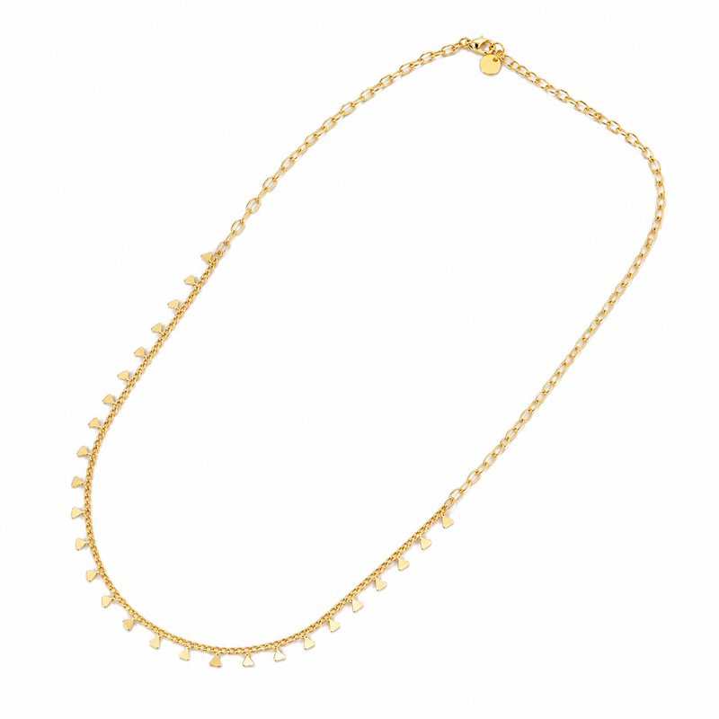 Choker Geométrico Triângulo MontClair Ouro 18k