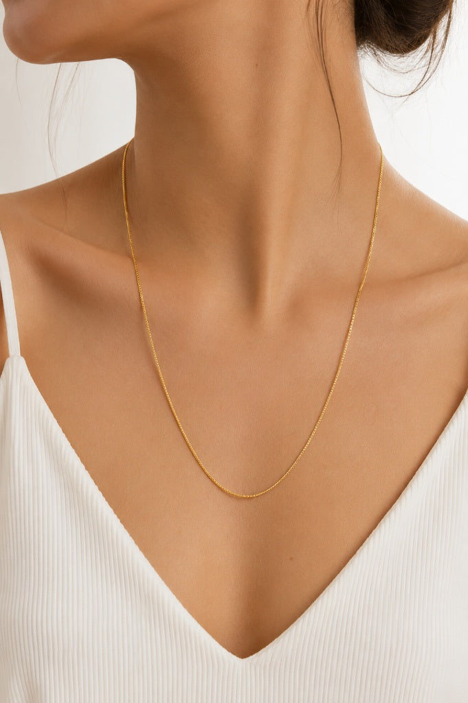 Corrente Veneziana Ouro 18k