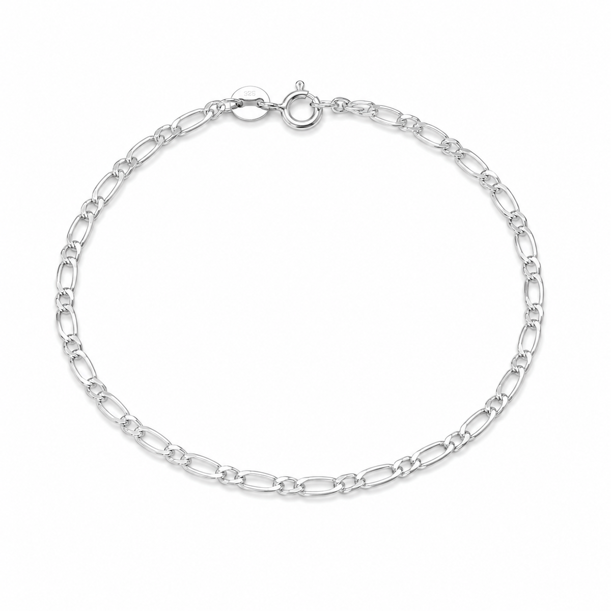 Pulseira Masculina Um por Um Prata 925