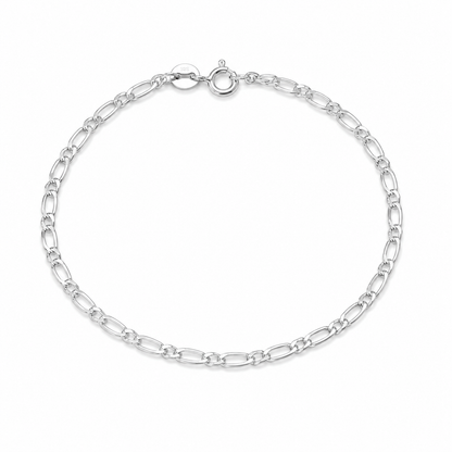 Pulseira Masculina Um por Um Prata 925