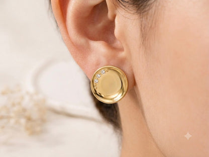 Brinco Solaris Ouro 18k