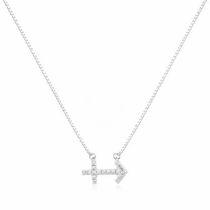 Colar Signo Sagitário Prata 925
