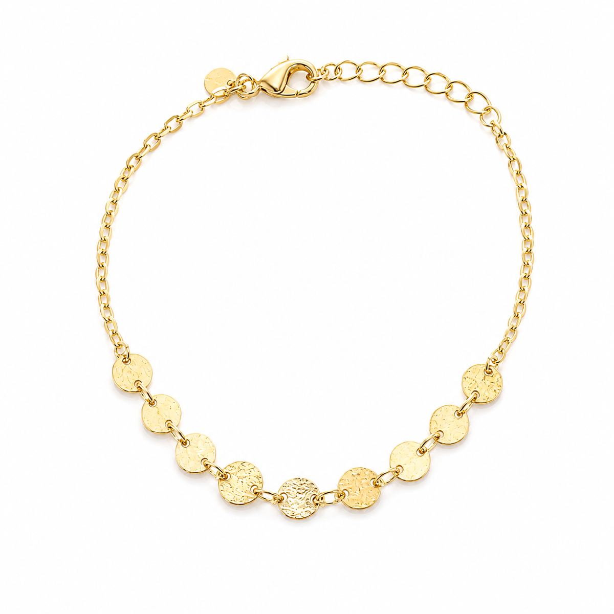 Pulseira Esfera Achatada na Cartier Ouro 18k