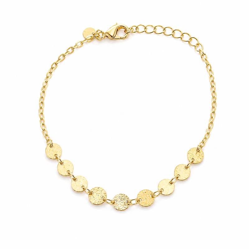 Pulseira Esfera Achatada na Cartier Ouro 18k