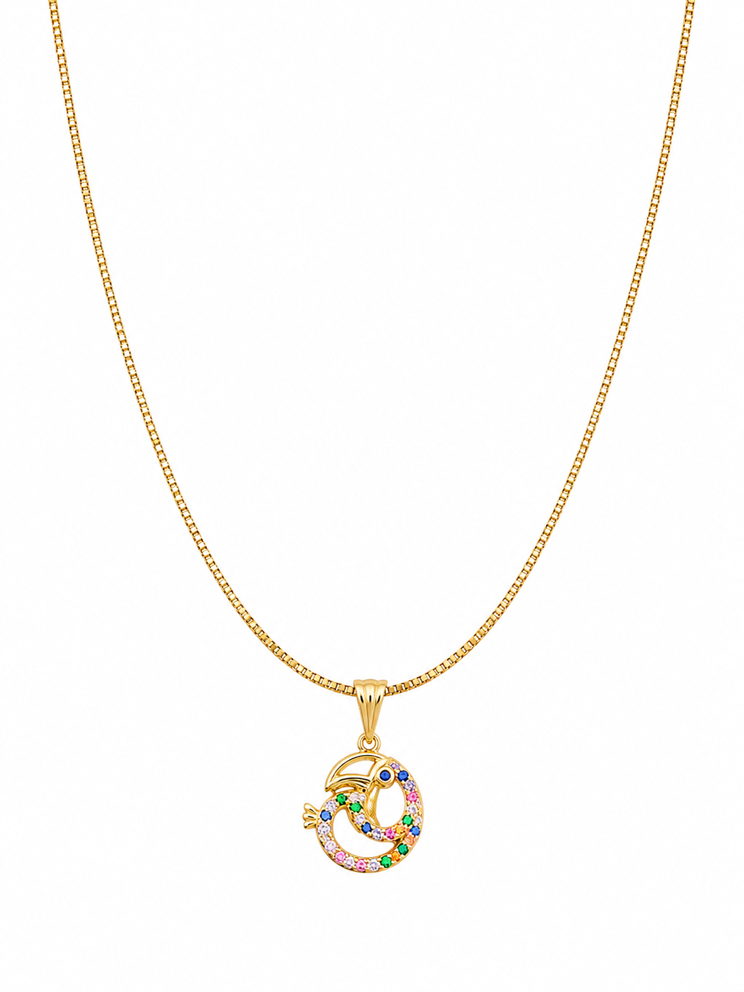 Colar Tucano Collor Ouro 18k