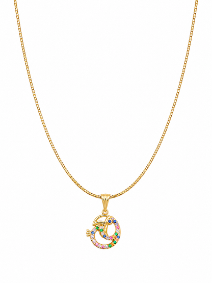 Colar Tucano Collor Ouro 18k