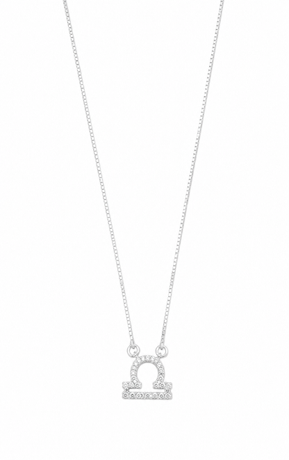 Colar Signo Libra Prata 925