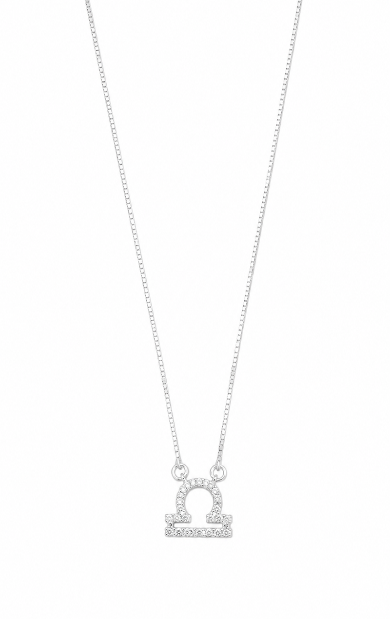 Colar Signo Libra Prata 925
