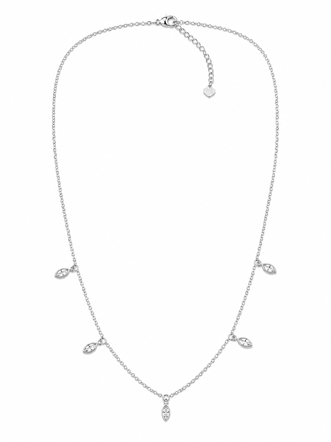 Choker Cartier Losango com Zircônia Rodio Branco