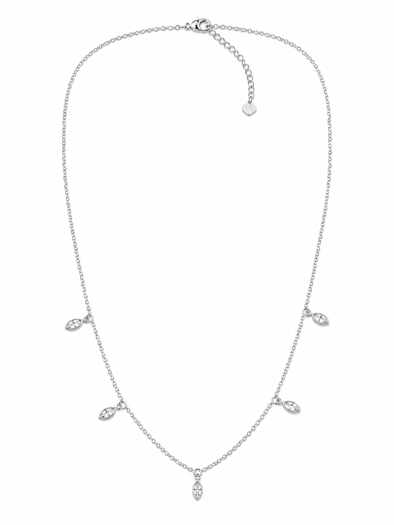 Choker Cartier Losango com Zircônia Rodio Branco