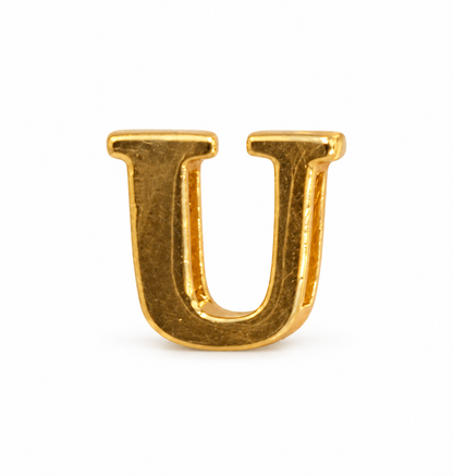 Scarlat SKU 15140 foto 1 | Pingente Letras Passantes Lisa Ouro 18k