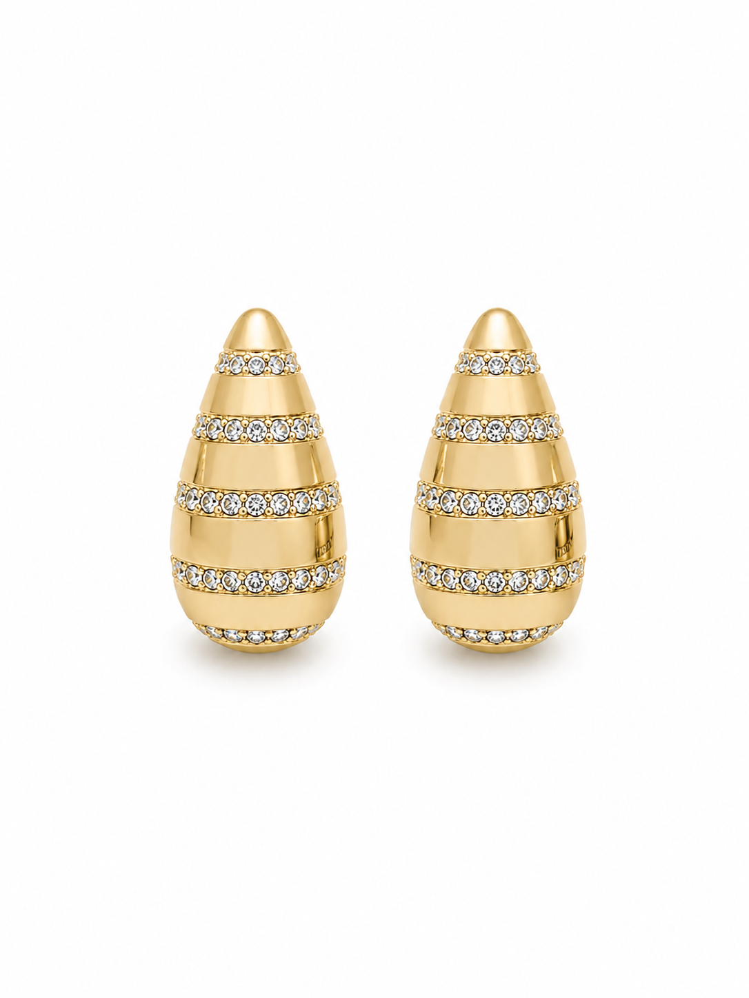 Brinco Zara Gota Fechada G Ouro 18k