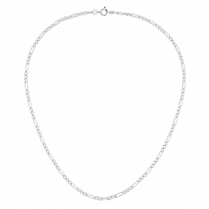 Corrente 60cm Prata 925 Masculina 3x1 2mm