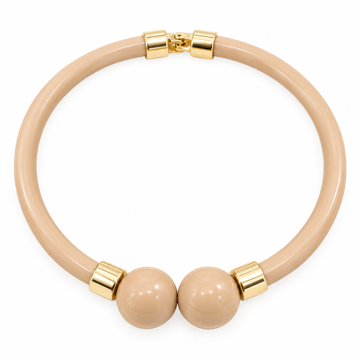Choker Aro Resinado Nude