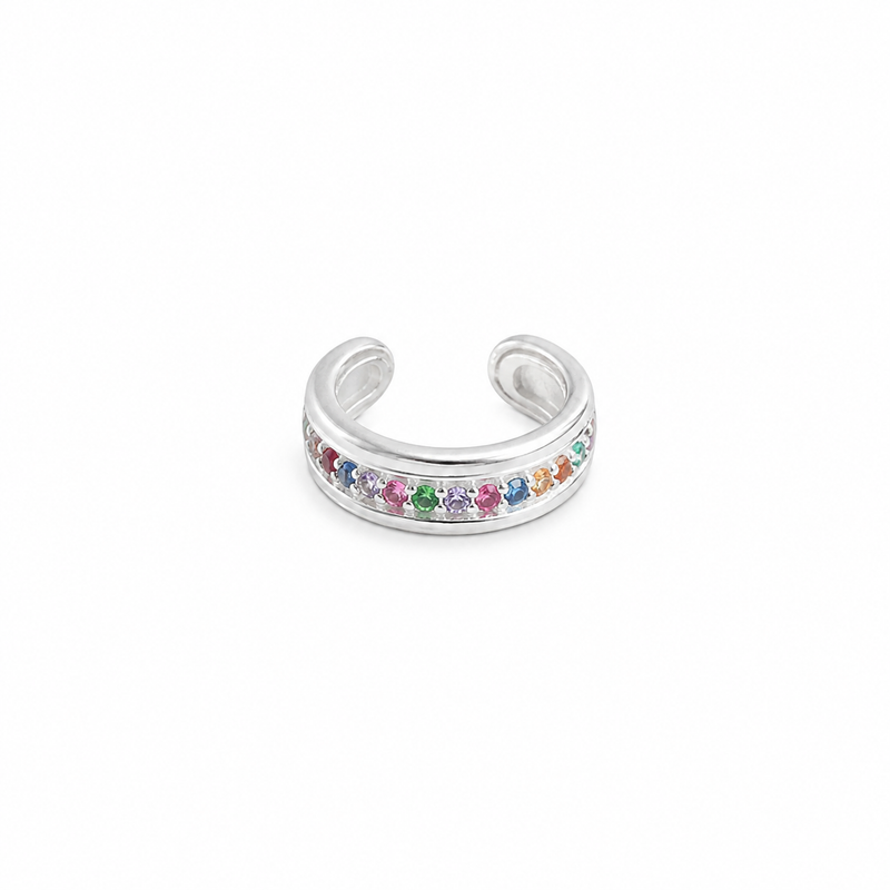 Piercing Fake Color Prata 925
