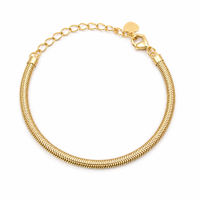 Pulseira Fio Alemão 4mm Ouro 18k
