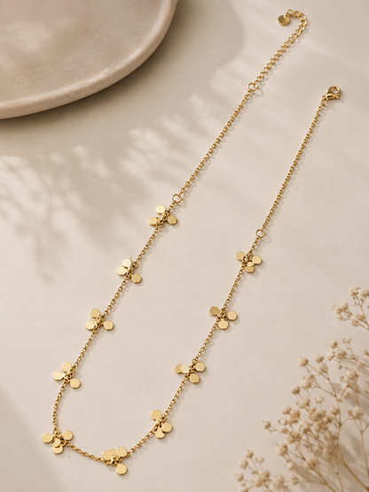 Choker Esferinhas Achatadas na Cartier MontClair Ouro 18k