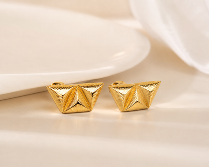 Brinco Nuance Triade Trabalhado Ouro 18k
