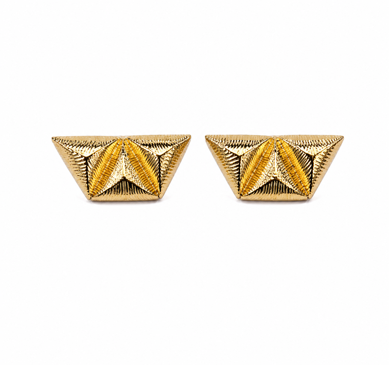 Brinco Nuance Triade Trabalhado Ouro 18k