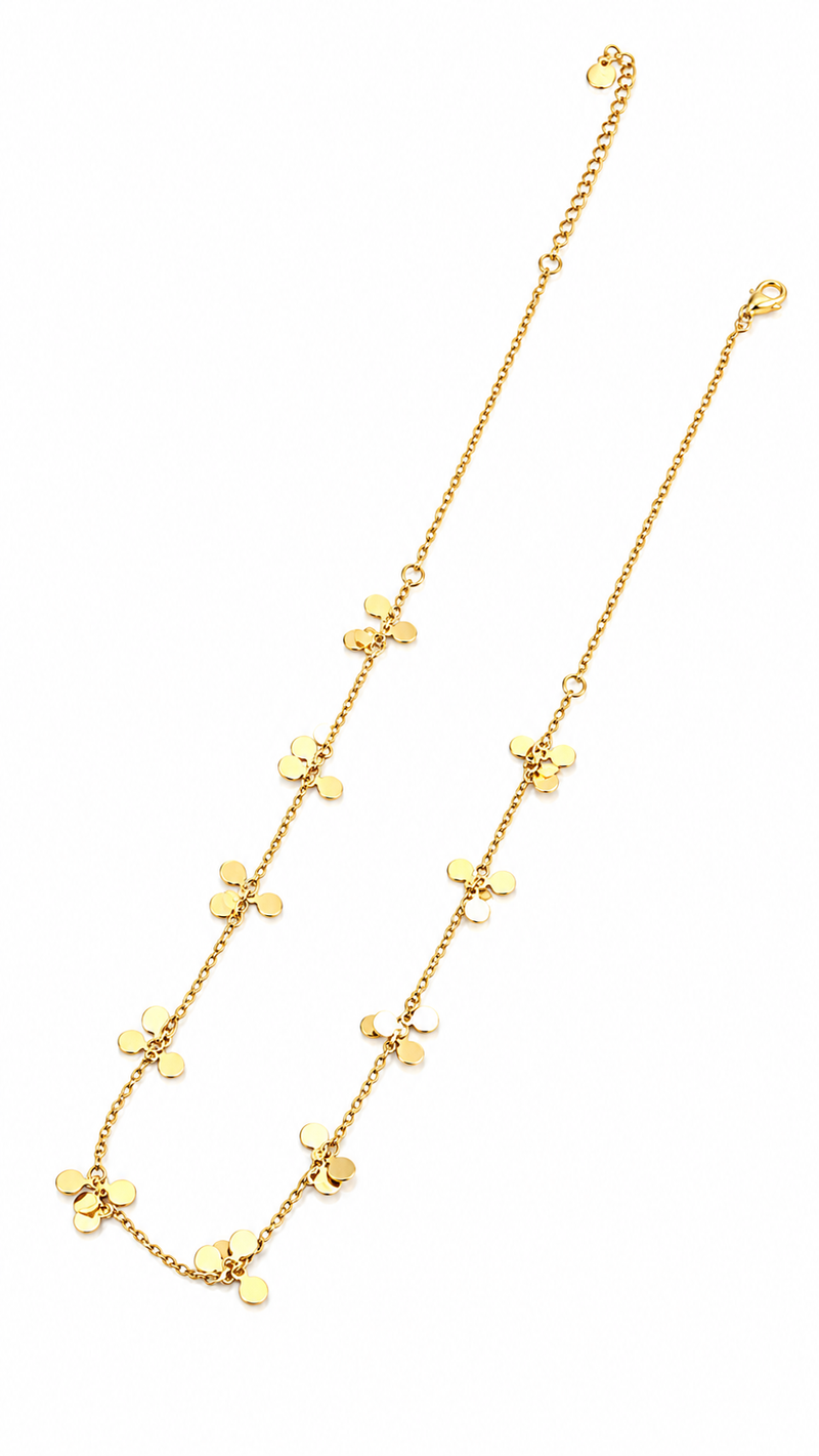 Choker Esferinhas Achatadas na Cartier MontClair Ouro 18k
