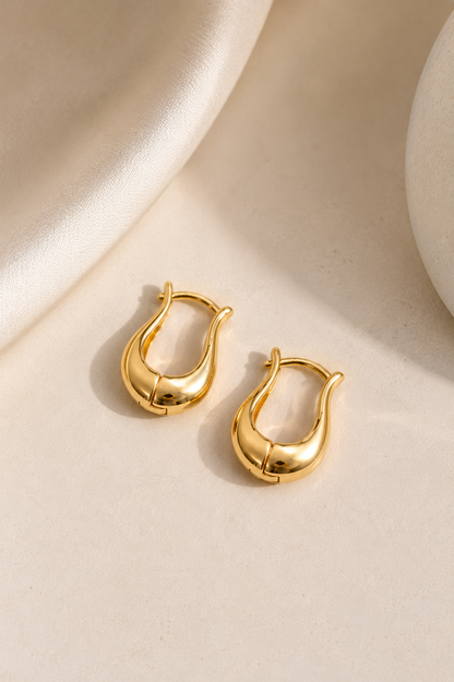 Brinco Argola Ravello Médio Ouro 18k